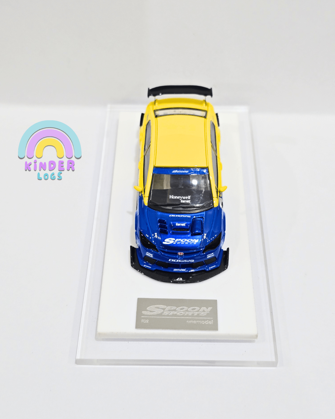 Onemodel JDM Civic Type R FD2 Spoon Sports Car (Resin Model) - Kinder Logs