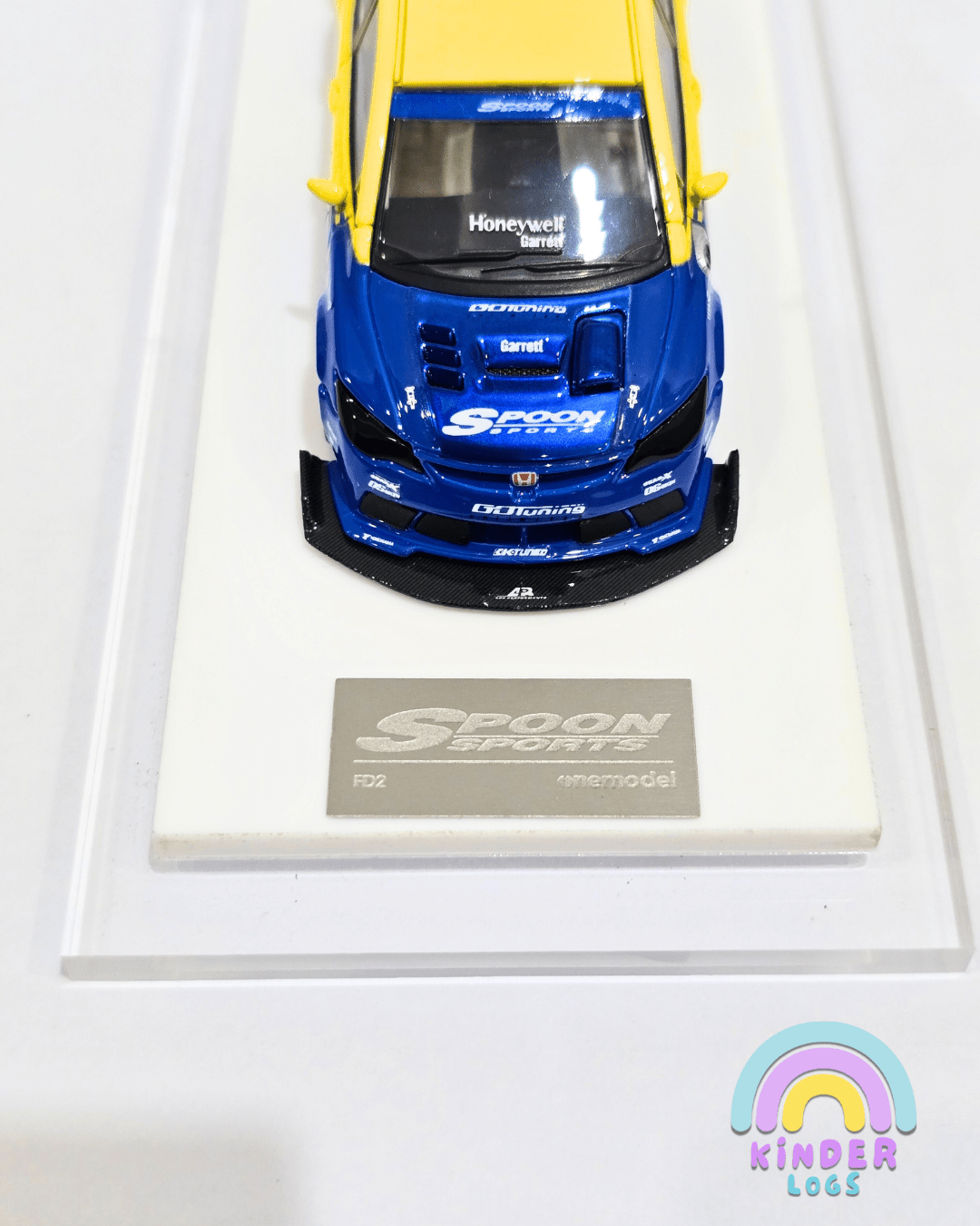 Onemodel JDM Civic Type R FD2 Spoon Sports Car (Resin Model) - Kinder Logs