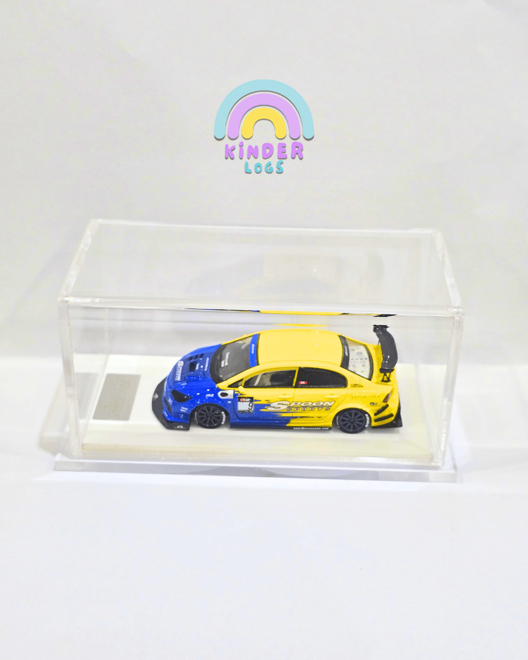 Onemodel JDM Civic Type R FD2 Spoon Sports Car (Resin Model) - Kinder Logs