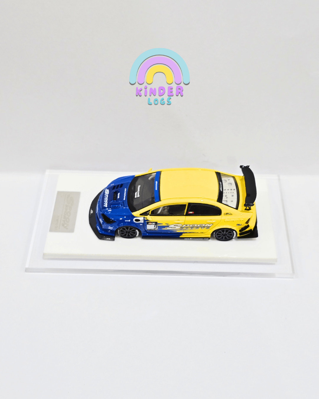 Onemodel JDM Civic Type R FD2 Spoon Sports Car (Resin Model) - Kinder Logs