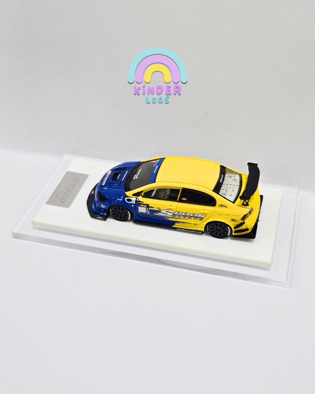 Onemodel JDM Civic Type R FD2 Spoon Sports Car (Resin Model) - Kinder Logs