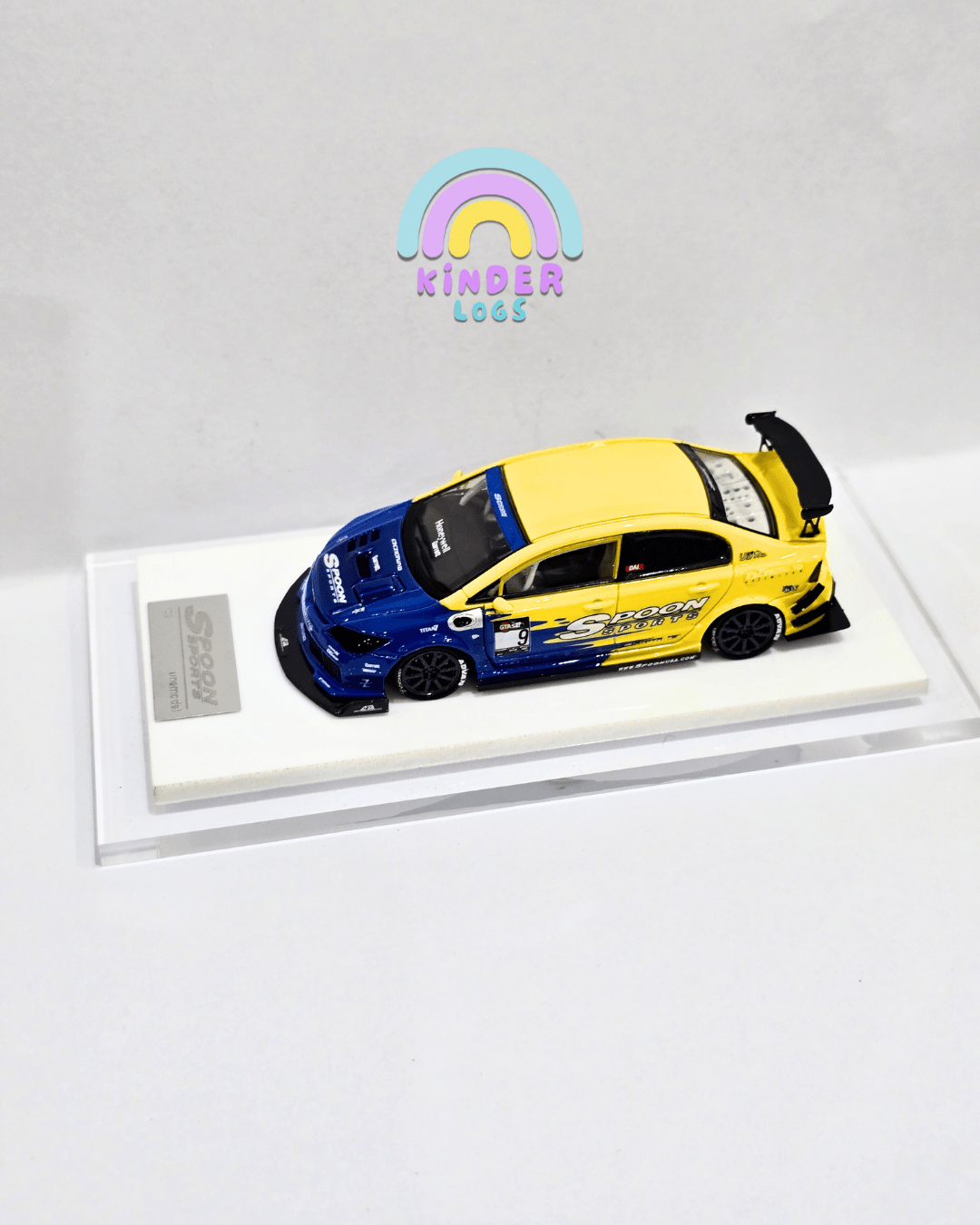 Onemodel JDM Civic Type R FD2 Spoon Sports Car (Resin Model) - Kinder Logs