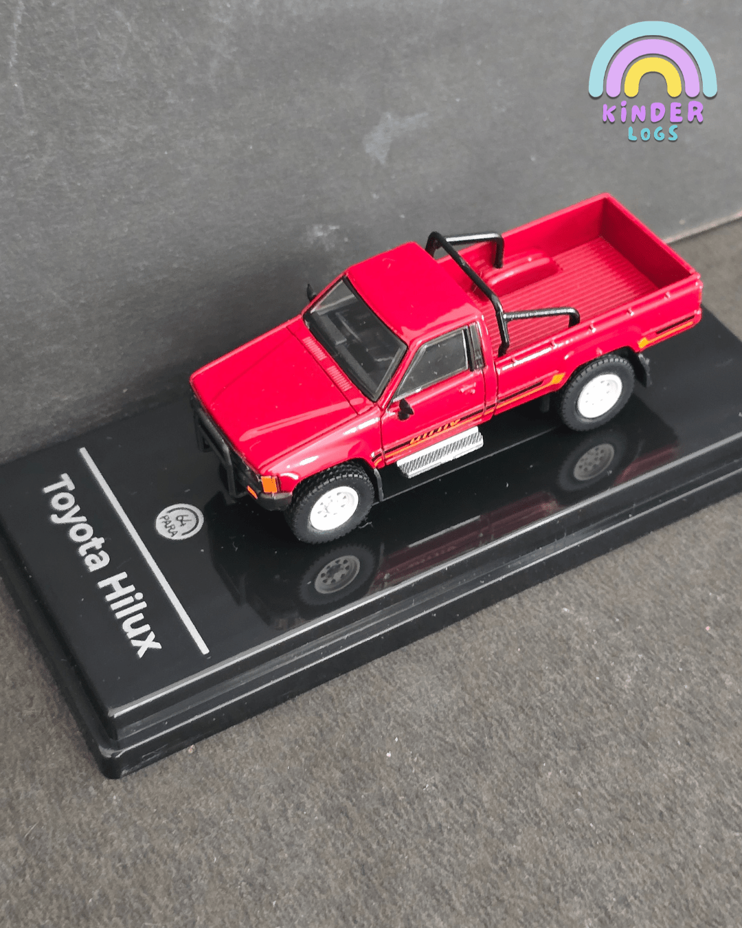 Para64 1984 Toyota Hilux Single Cab (Red) - Kinder Logs