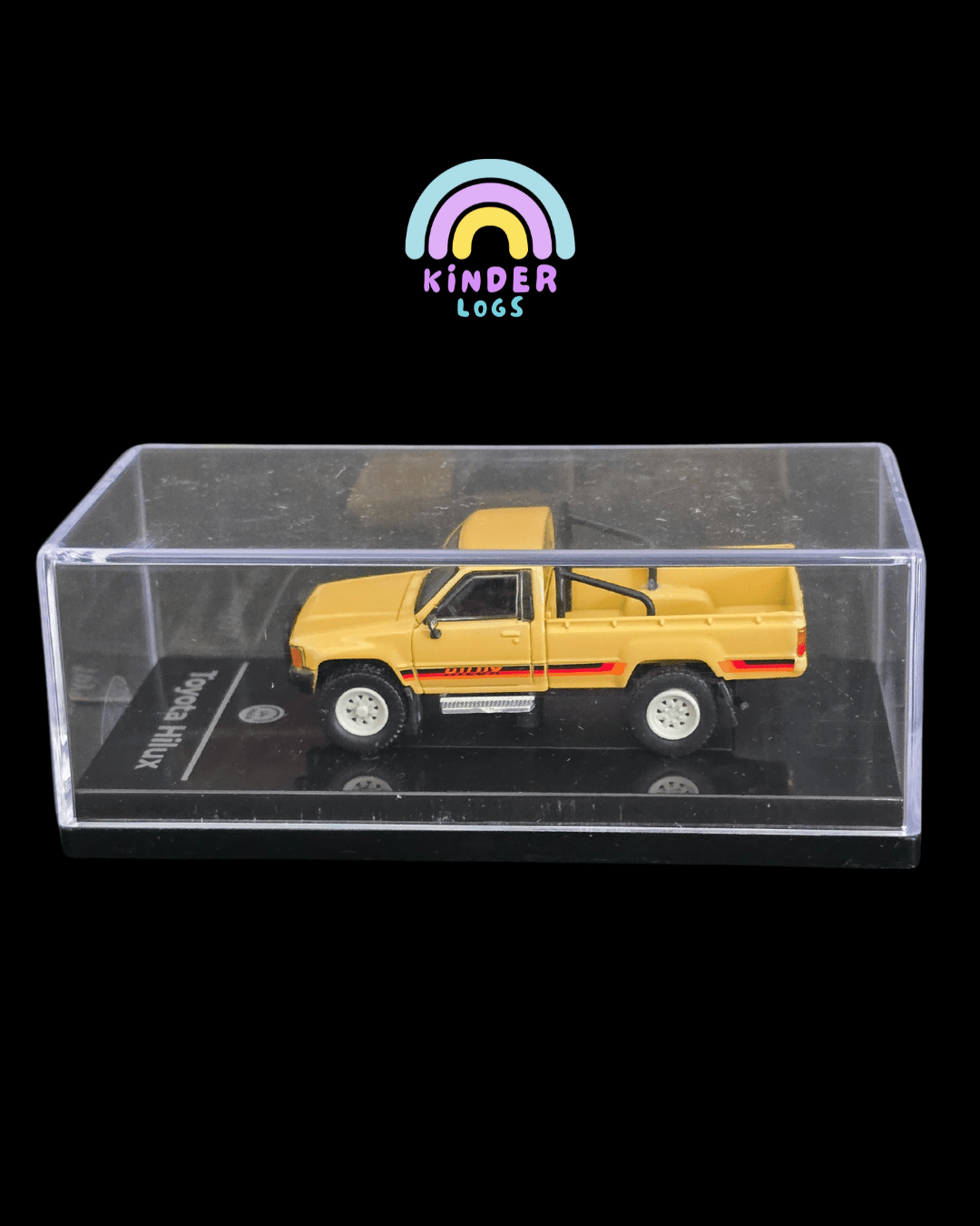 Para64 1984 Toyota Hilux Single Cab (Yellow) - Kinder Logs