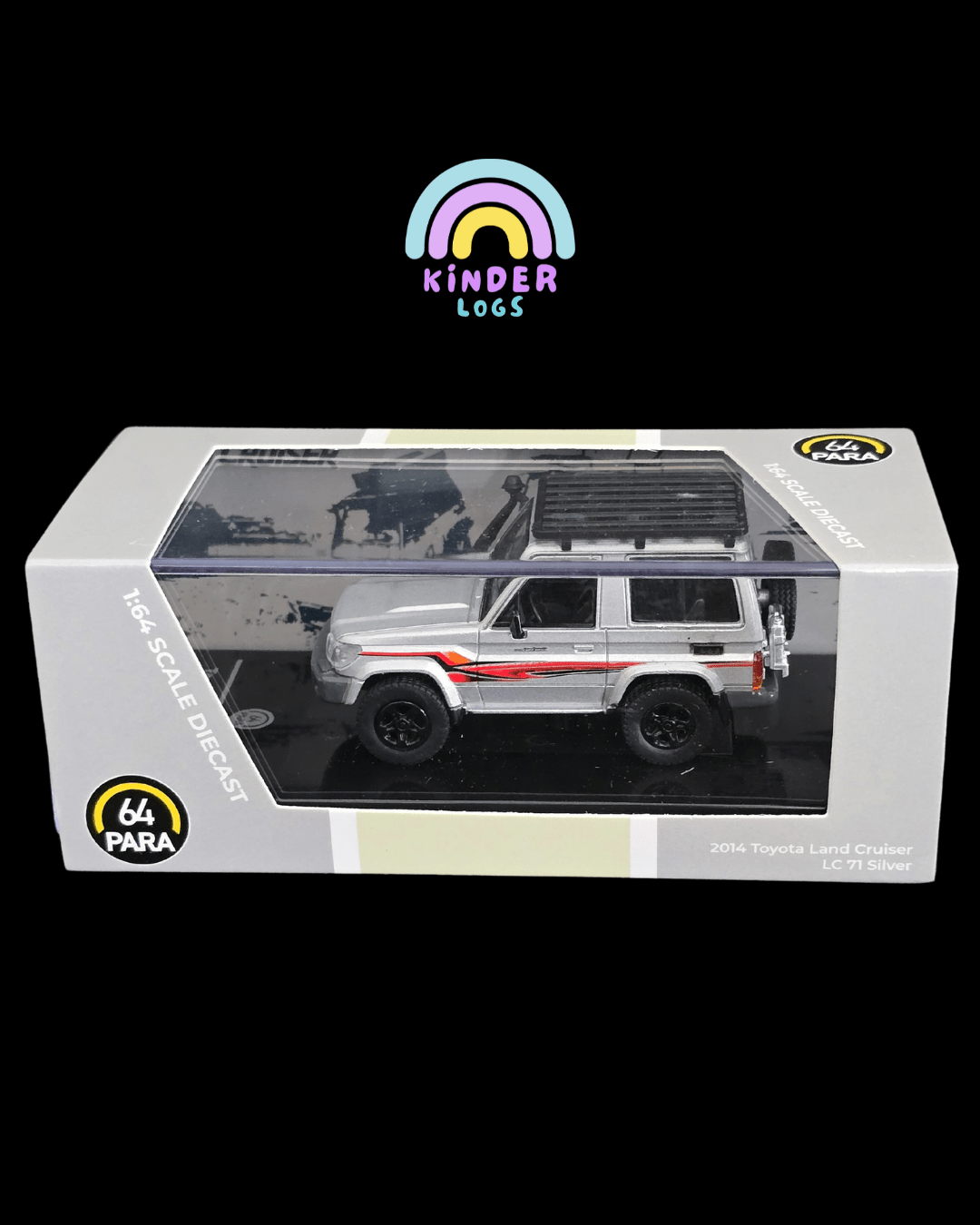 Para64 2014 Toyota Land Cruiser LC 71 (Silver) - Kinder Logs