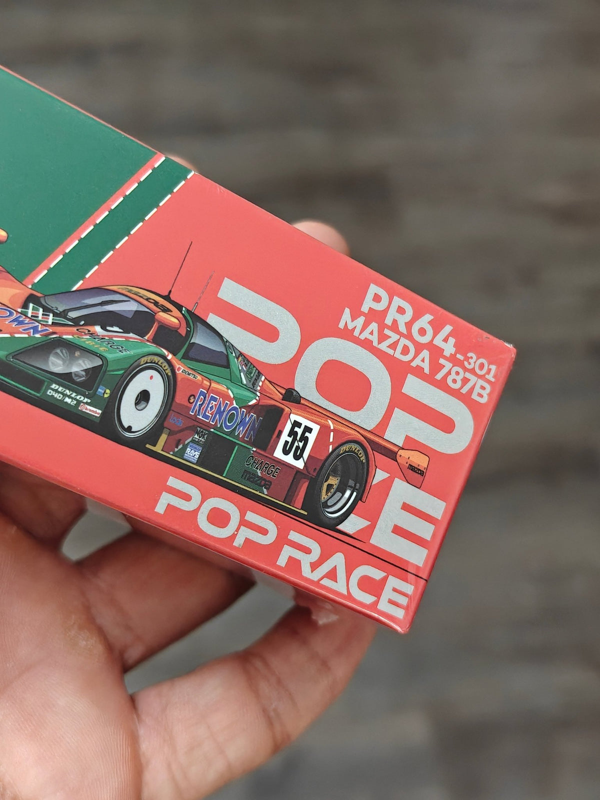 Pop Race Mazda 787B PR64-301 (Sealed Box) - Kinder Logs