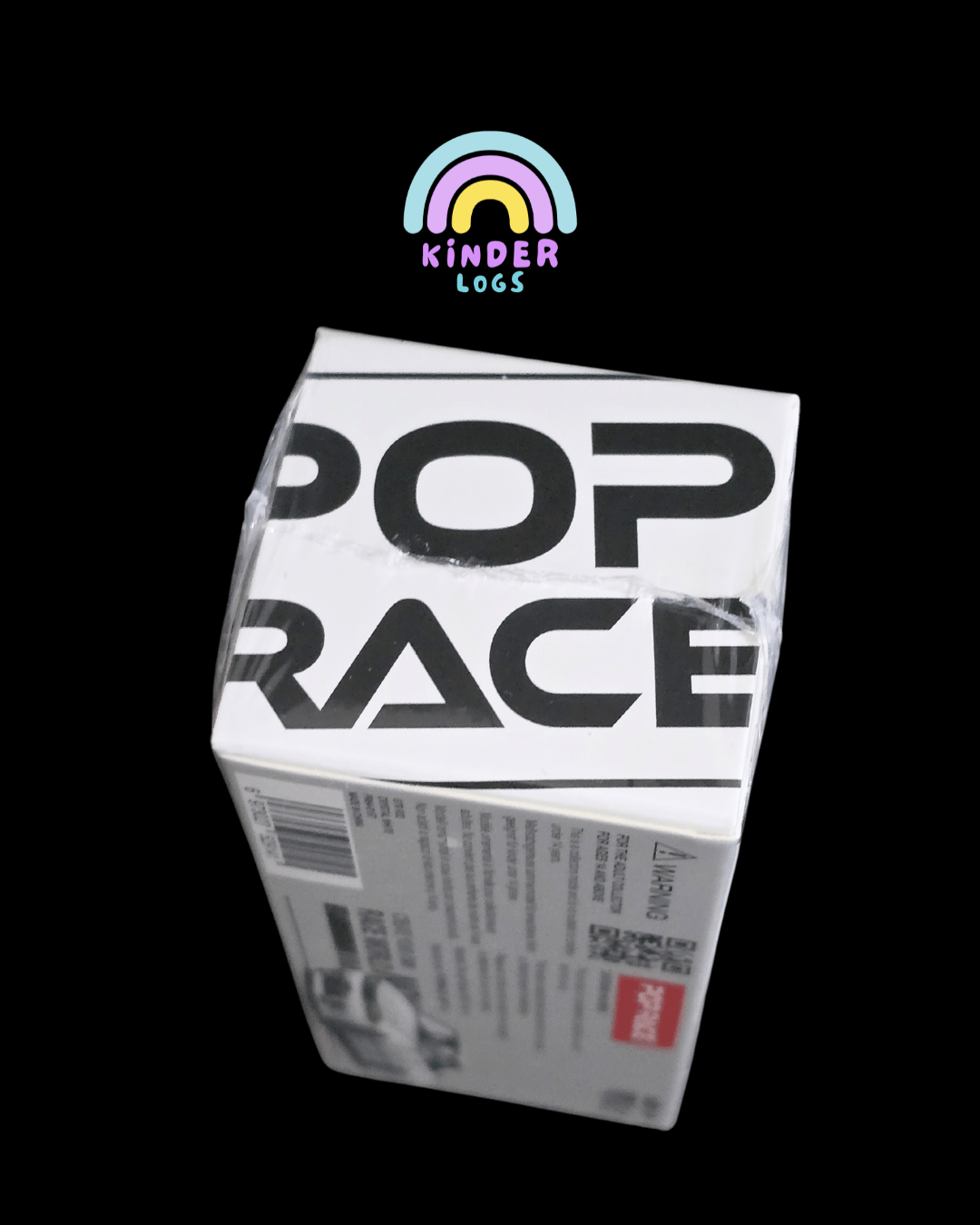 Pop Race Nissan Skyline GT - R R32 - Crystal White (PR64 - 157) - Kinder Logs