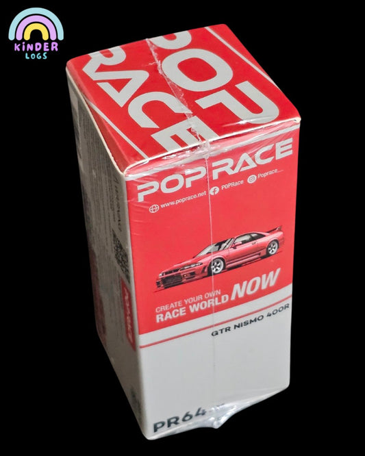 Pop Race Nissan Skyline GT - R R33 Nismo 400R (Red) - Kinder Logs