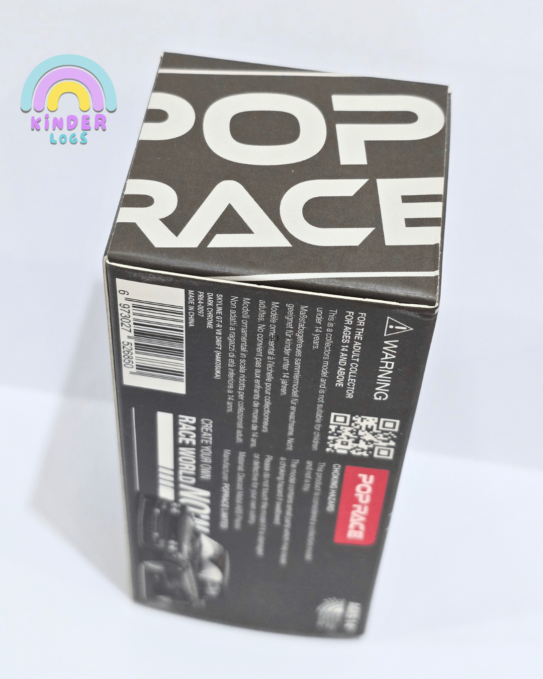Pop Race Nissan Skyline GT - R V8 Drift Hakosuka (Open Box) - Kinder Logs