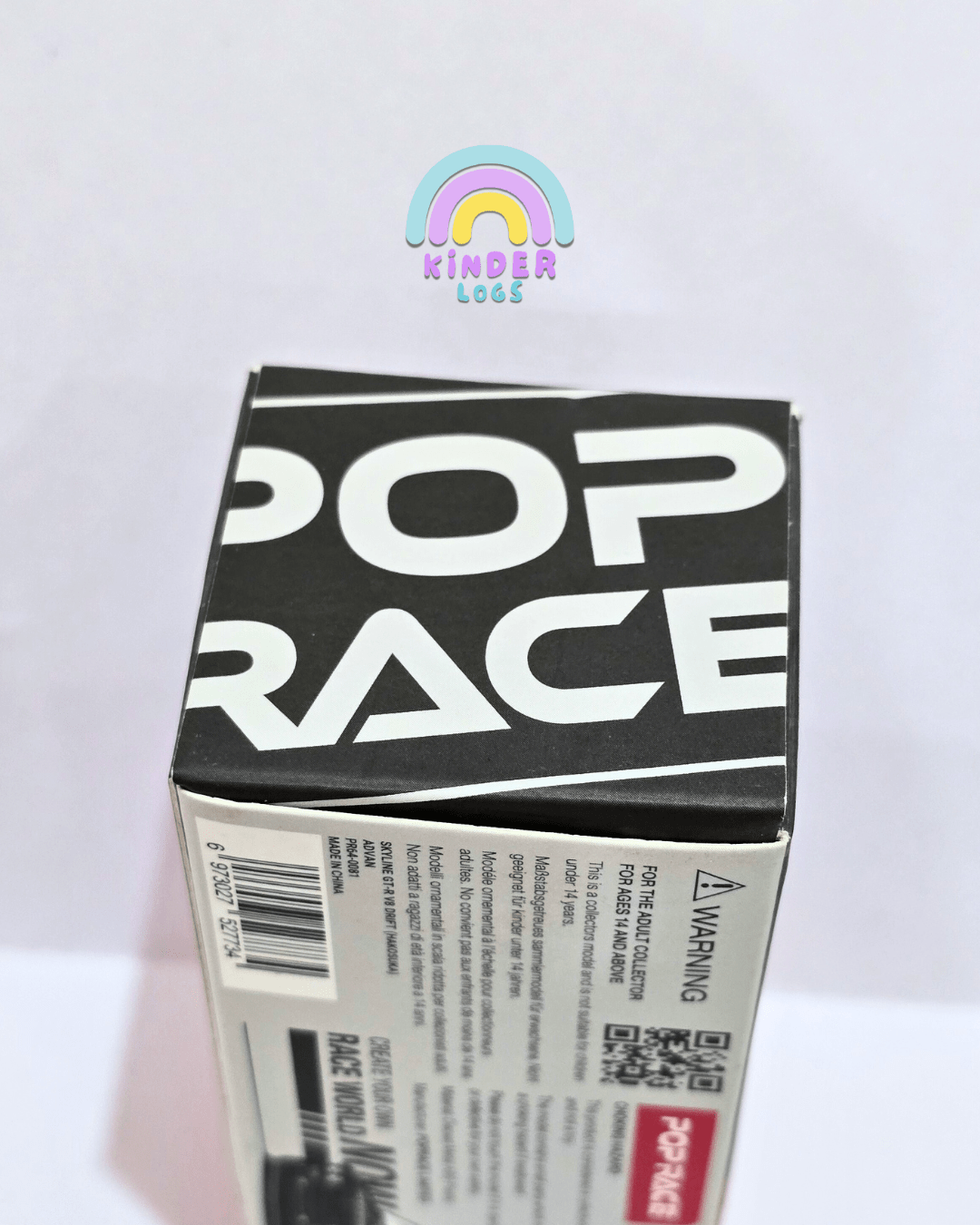 Pop Race Nissan Skyline GT - R V8 Drift Hakosuka PR64 - 81 (Open Box) - Kinder Logs