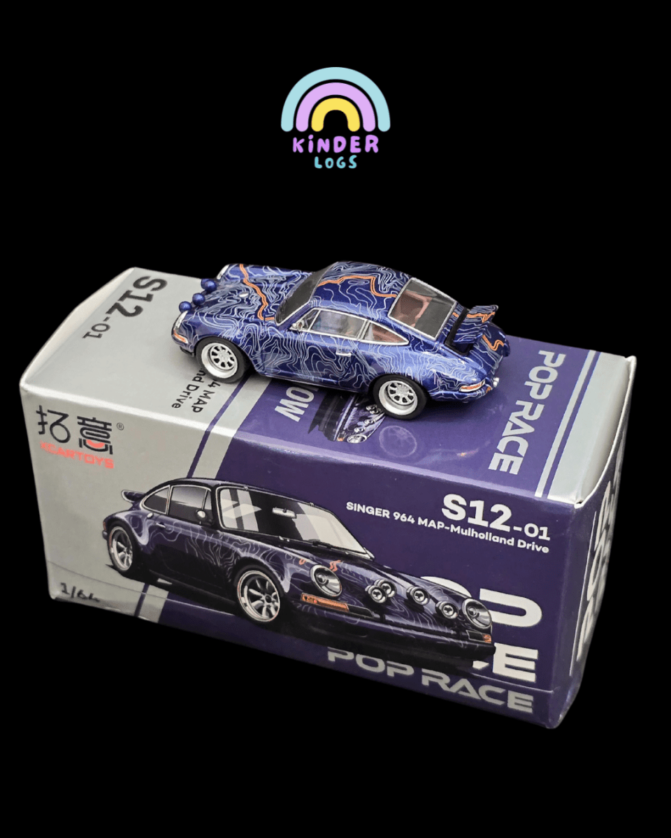 Pop Race Porsche 911 Singer Mulholland Drive (Broken Spoiler) - Kinder Logs