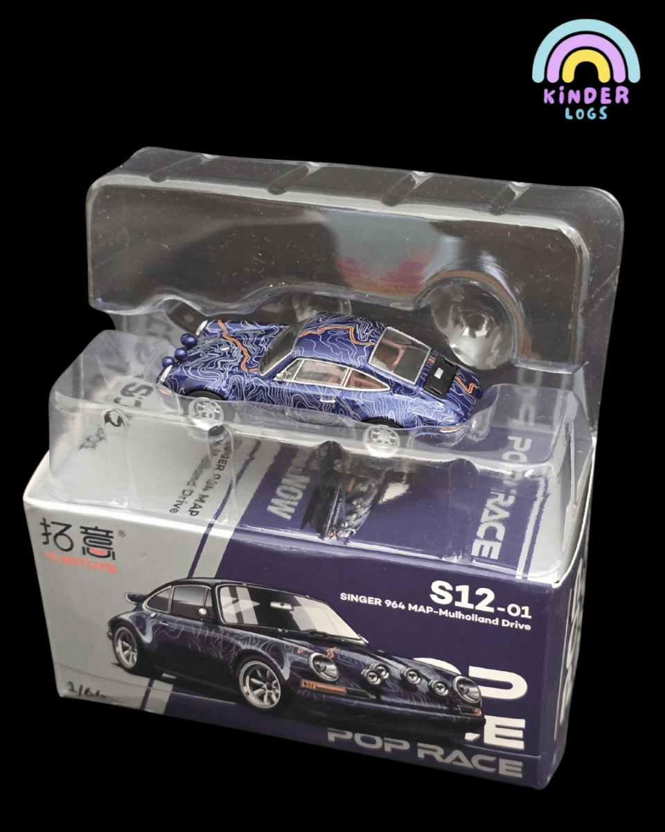 Pop Race Porsche 911 Singer Mulholland Drive (Broken Spoiler) - Kinder Logs
