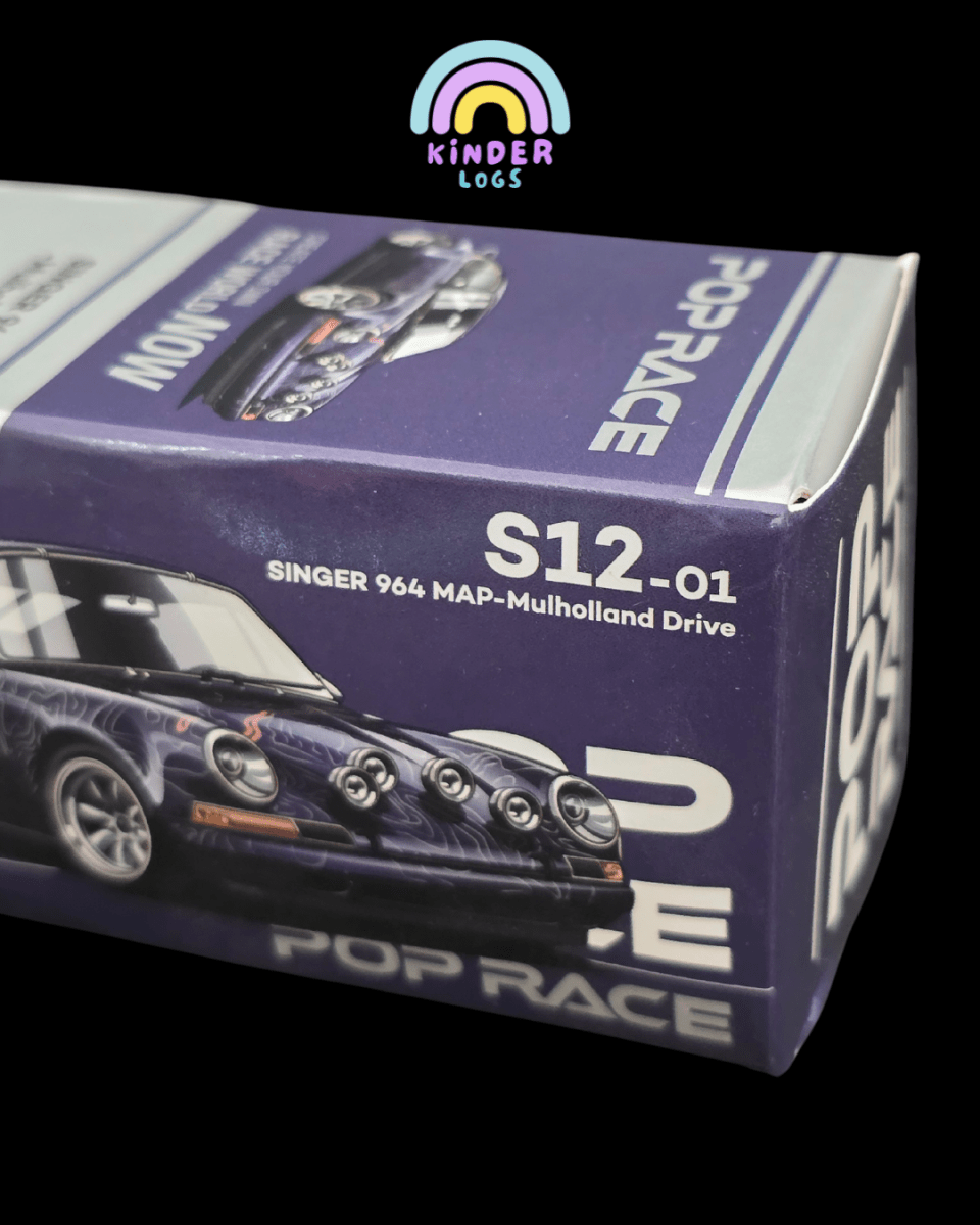 Pop Race Porsche 911 Singer Mulholland Drive (Broken Spoiler) - Kinder Logs