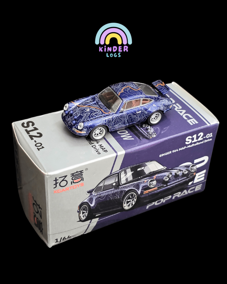 Pop Race Porsche 911 Singer Mulholland Drive (Broken Spoiler) - Kinder Logs