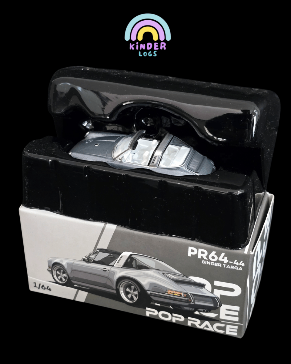 Pop Race Porsche 911 Singer Targa (Open Box) - Kinder Logs