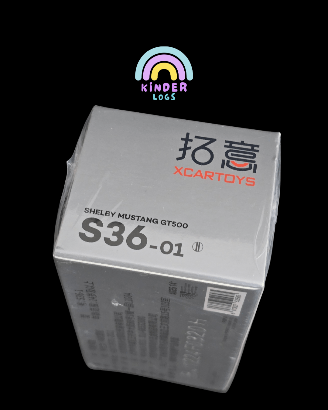Pop Race XCARTOYS Shelby Ford Mustang GT500 (S36 - 01) - Sealed Box - Kinder Logs
