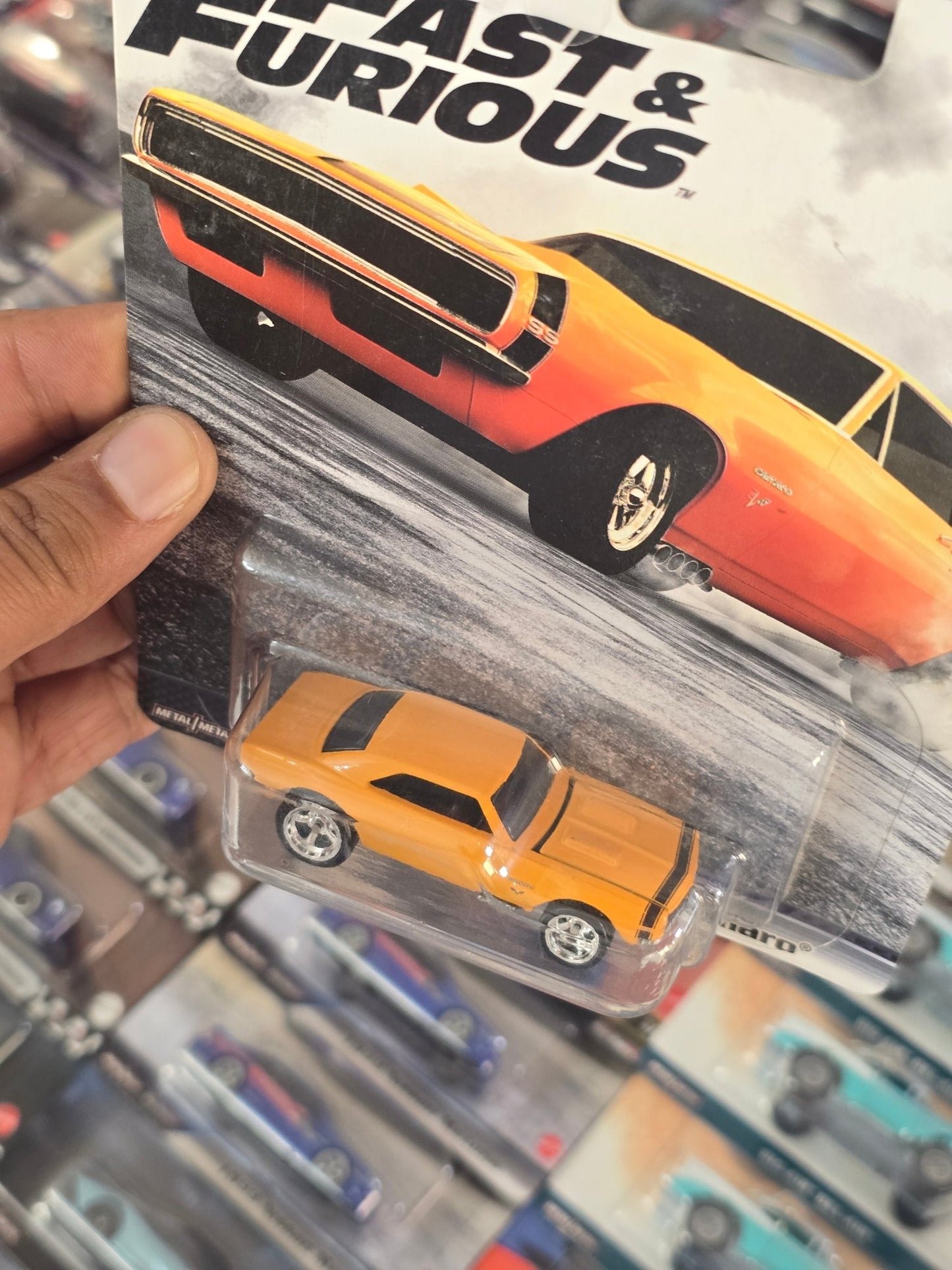 Premium Hot Wheels 1967 Chevrolet Camaro - Fast And Furious (Imported) - Kinder Logs