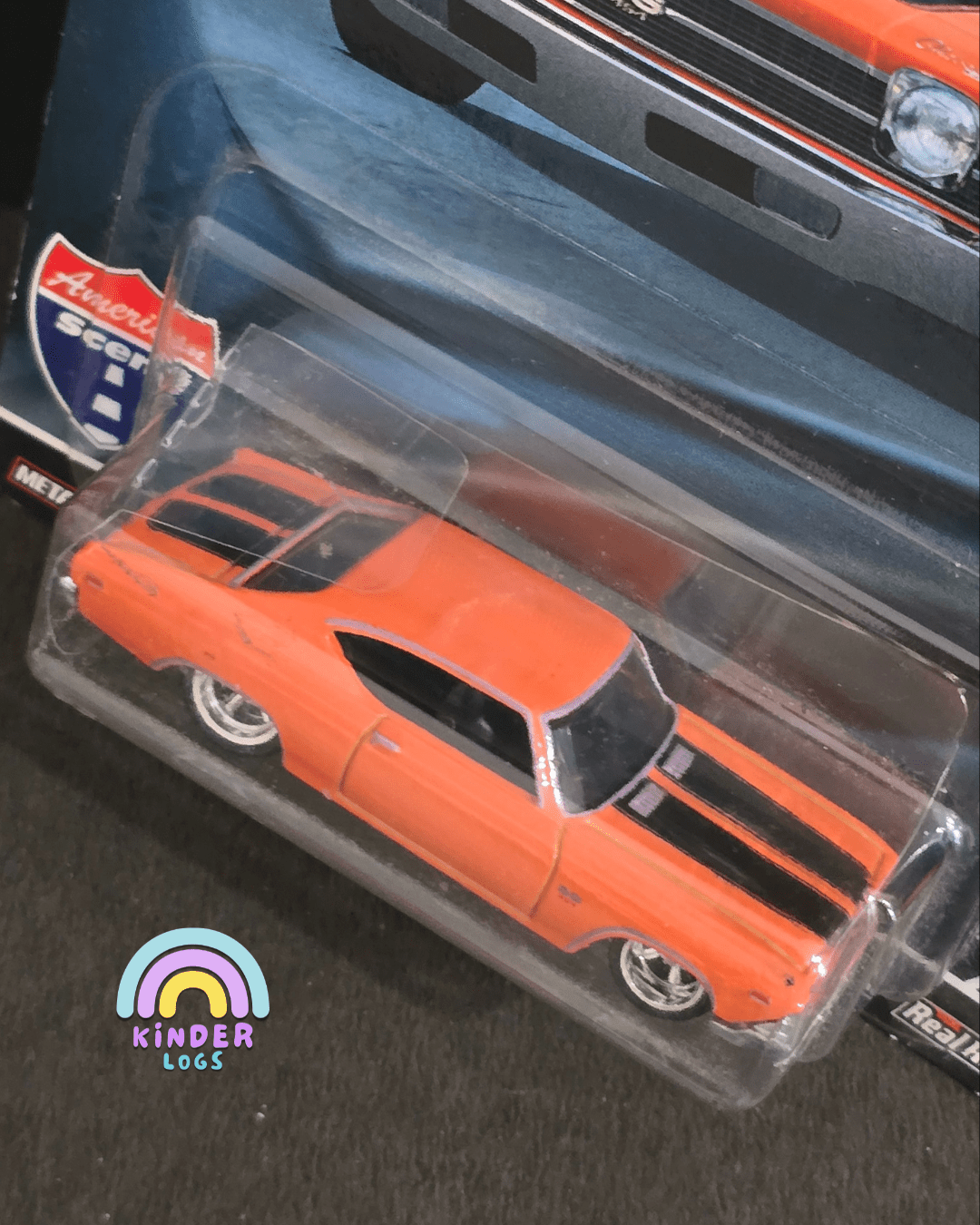 Premium Hot Wheels 1969 Chevelle SS 396 - American Scene (Imported) - Kinder Logs