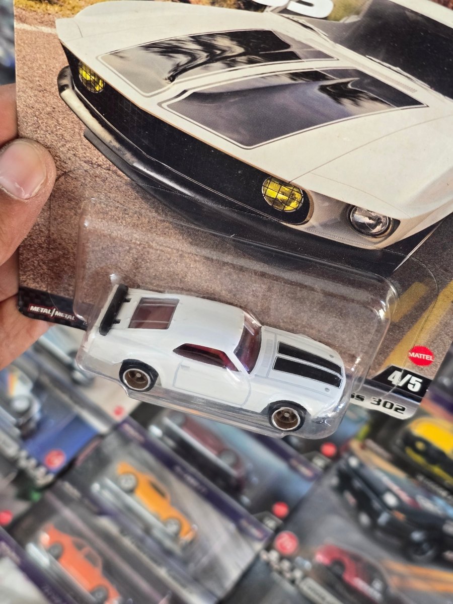 Premium Hot Wheels 1969 Ford Mustang Boss 302 - Fast & Furious - Kinder Logs