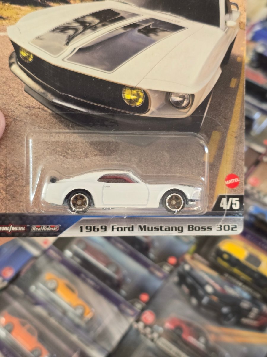 Premium Hot Wheels 1969 Ford Mustang Boss 302 - Fast & Furious - Kinder Logs