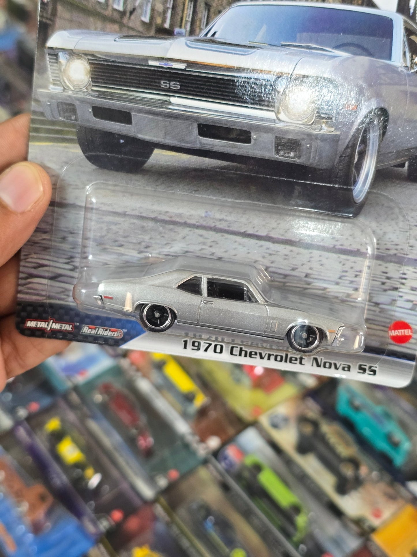 Premium Hot Wheels 1970 Chevrolet Nova SS (Imported) - Kinder Logs