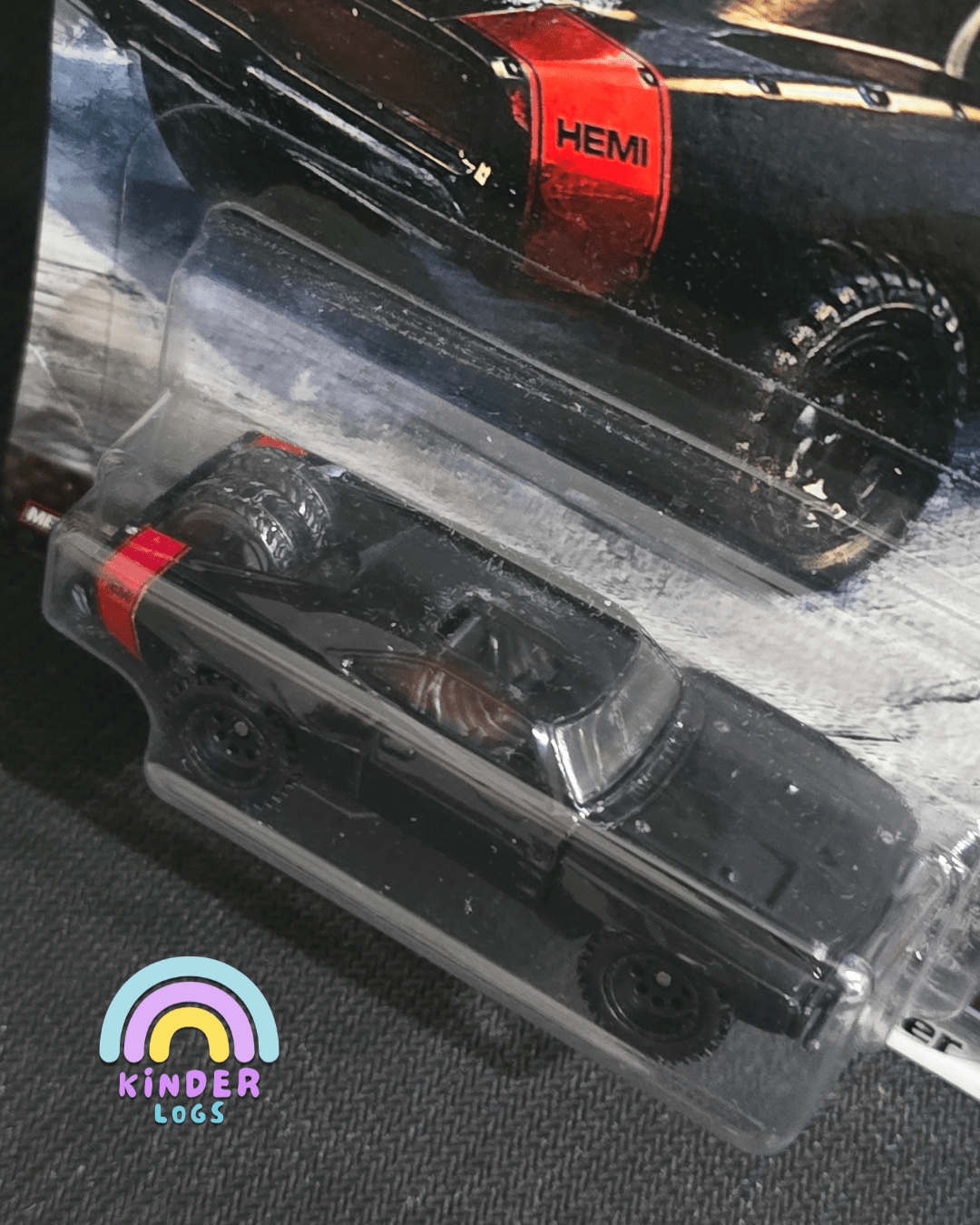 Premium Hot Wheels 1970 Dodge Charger - Fast And Furious (Fast Superstars) - Kinder Logs