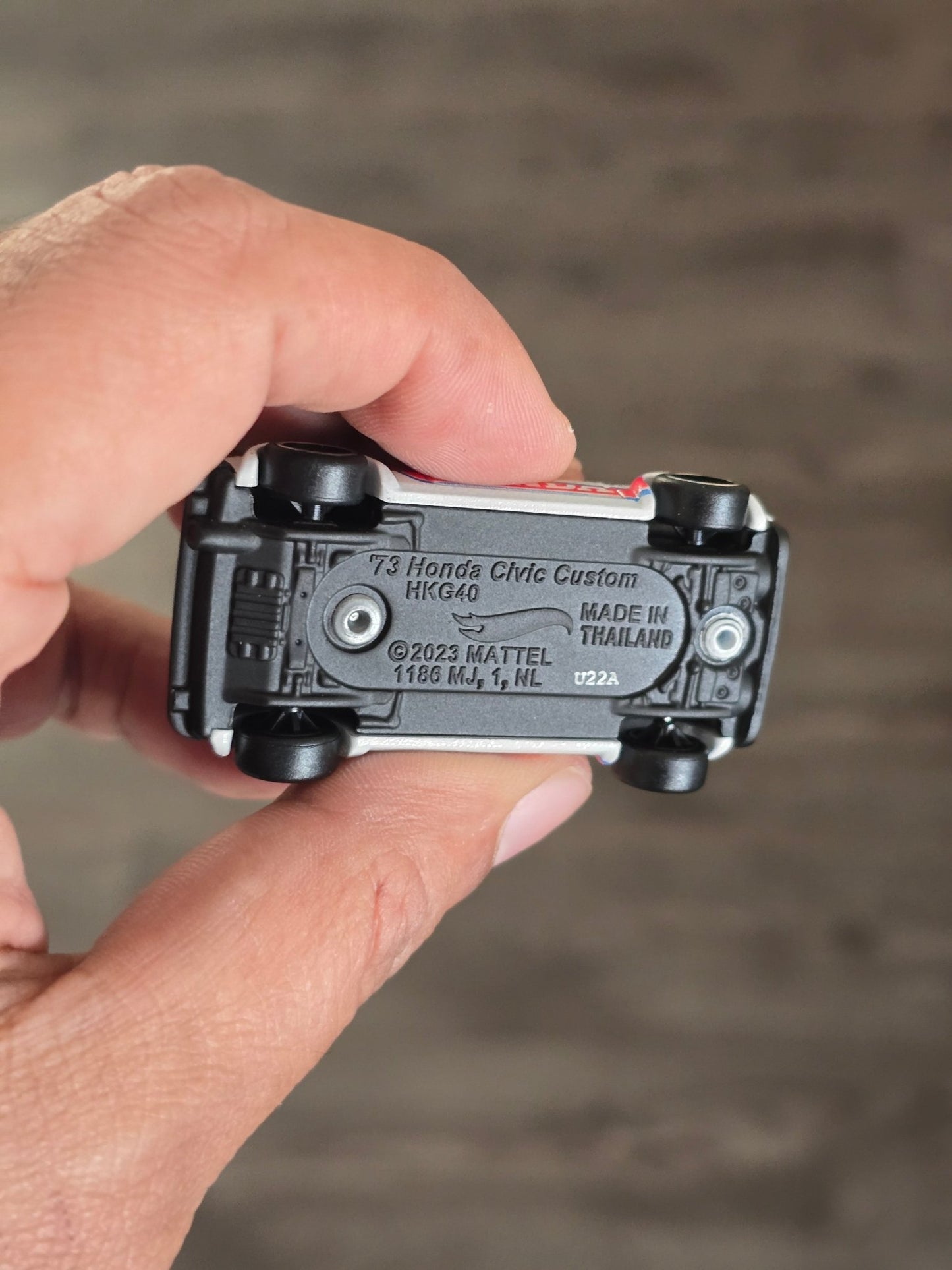 Premium Hot Wheels 1973 Honda Civic Custom (Uncarded - New) - Kinder Logs