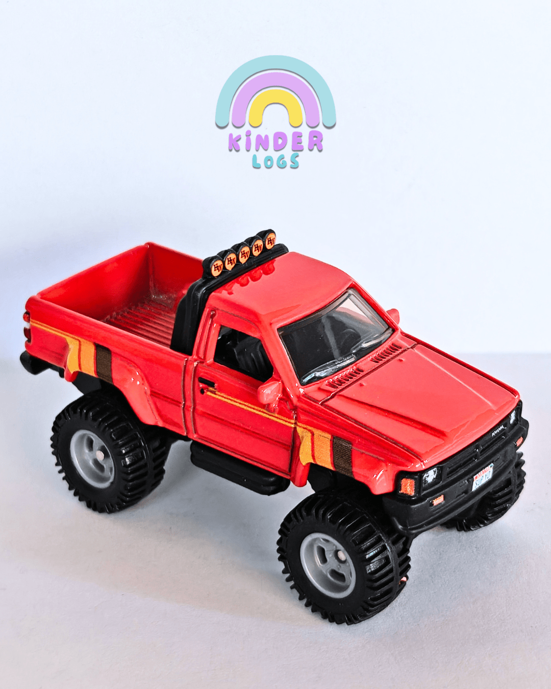 Premium Hot Wheels 1987 Toyota Pickup Truck (Uncarded - New) - Kinder Logs