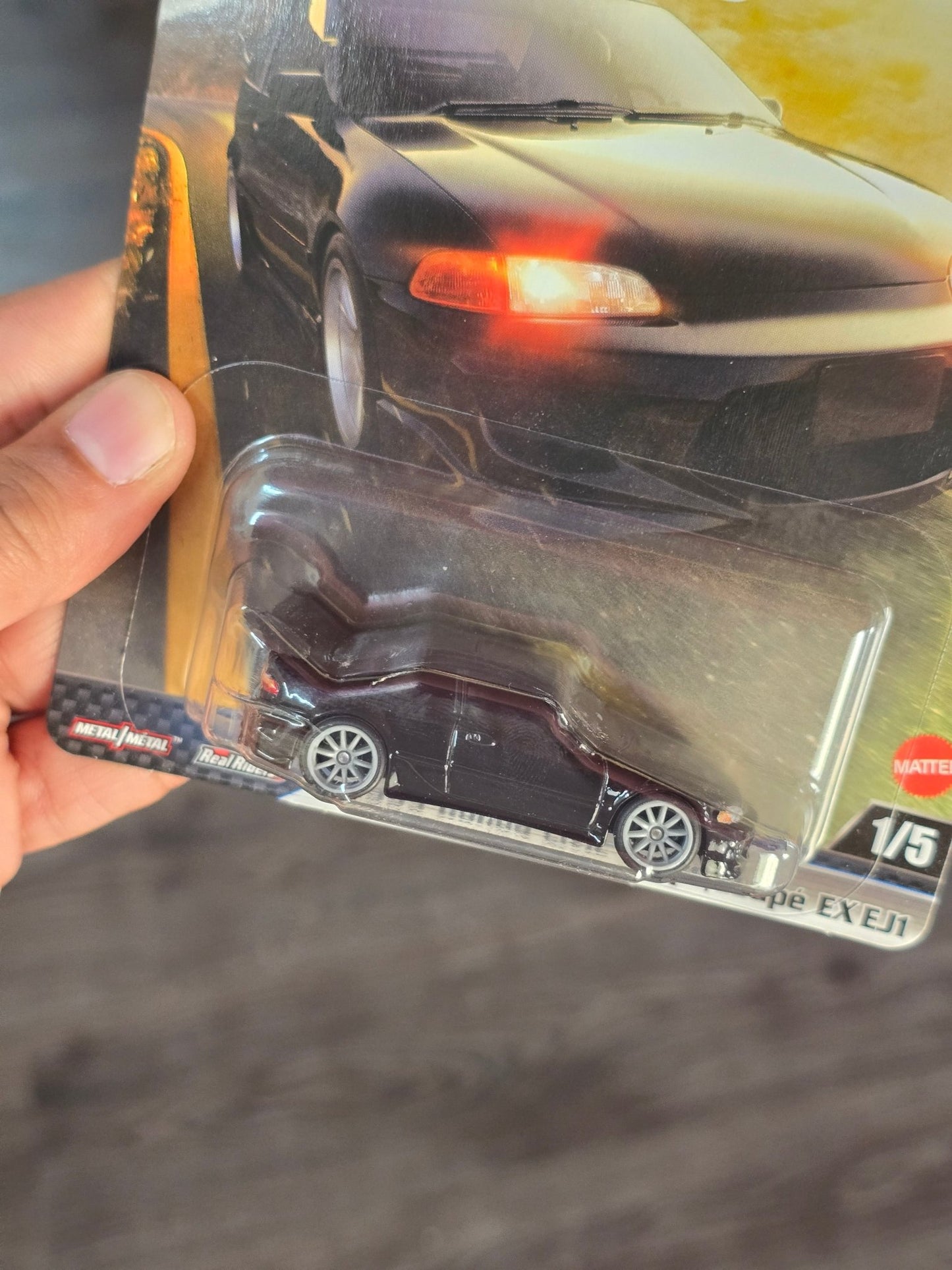 Premium Hot Wheels 1993 Honda Civic Coupe EX EJ1 - Fast & Furious (Imported) - Kinder Logs