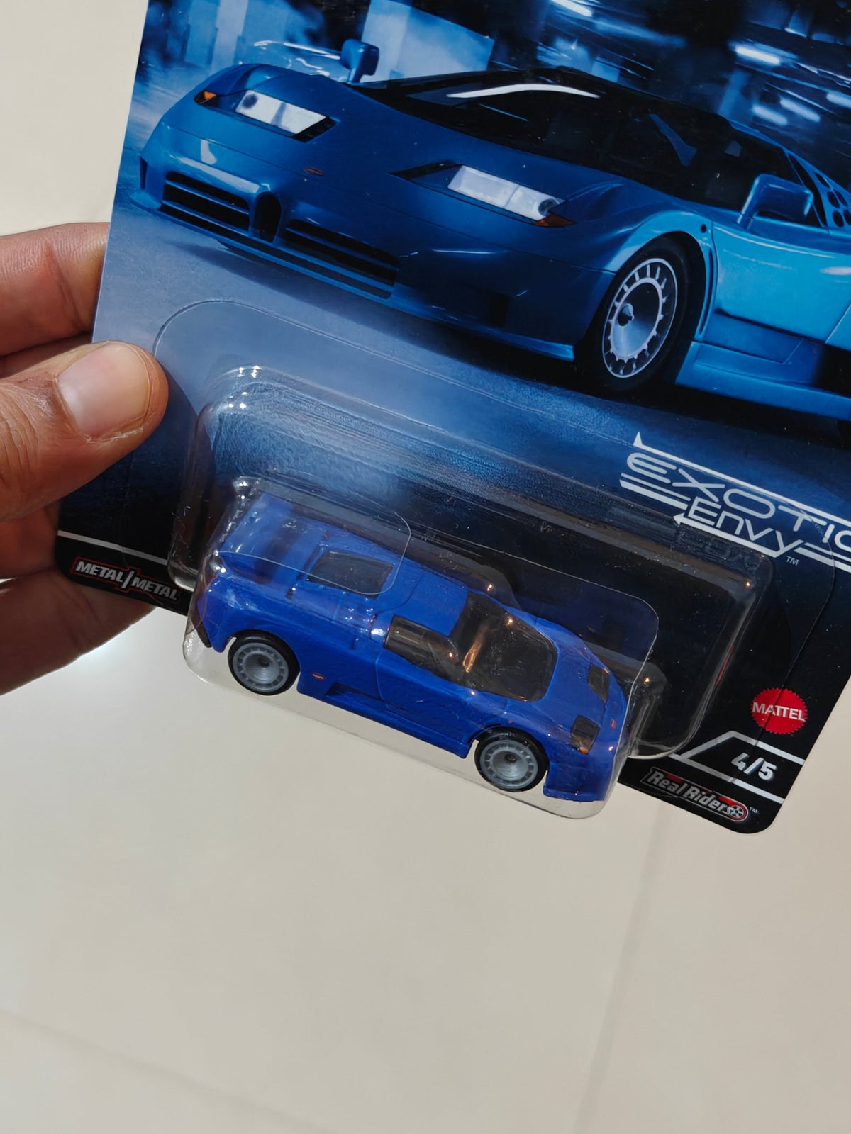 Premium Hot Wheels 1994 Bugatti EB110 - Exotic Envy (Imported) - Kinder Logs