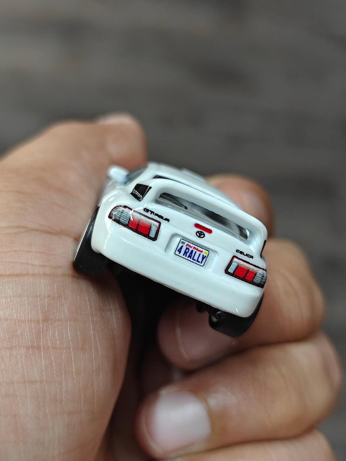 Premium Hot Wheels 1995 Toyota Celica GT-Four - White (Uncarded - New) - Kinder Logs