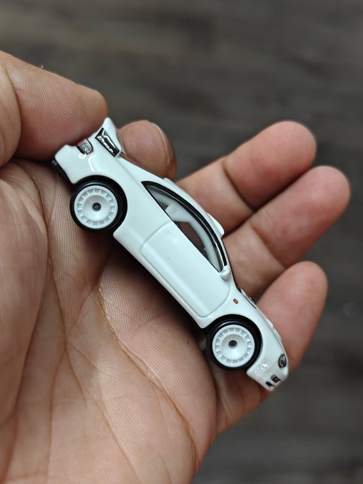 Premium Hot Wheels 1995 Toyota Celica GT-Four - White (Uncarded - New) - Kinder Logs