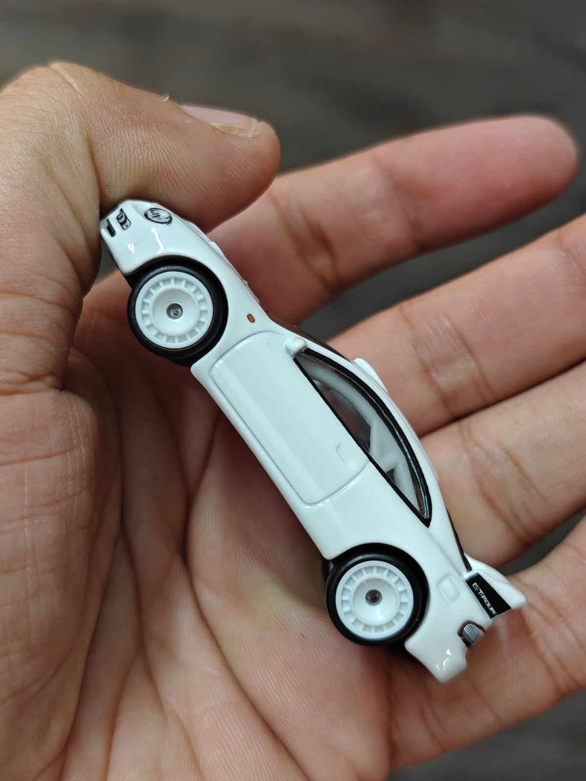 Premium Hot Wheels 1995 Toyota Celica GT-Four - White (Uncarded - New) - Kinder Logs