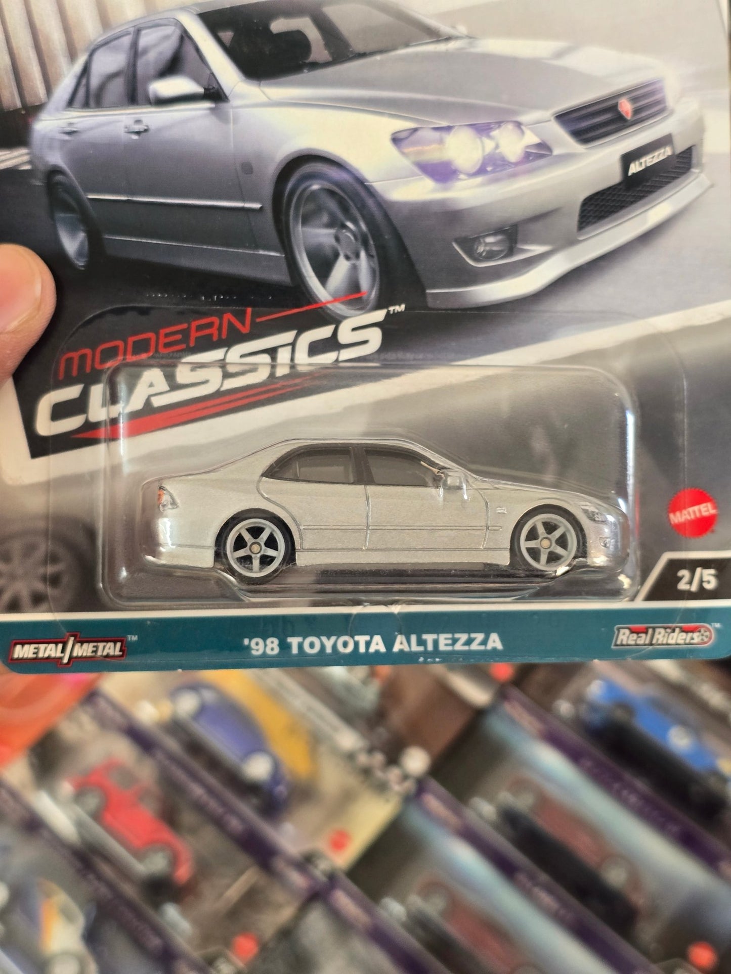 Premium Hot Wheels 1998 Toyota Altezza (Imported) - Kinder Logs