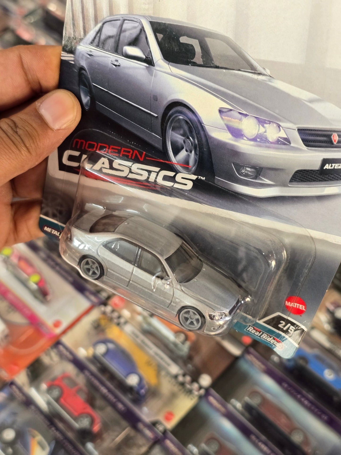 Premium Hot Wheels 1998 Toyota Altezza (Imported) - Kinder Logs
