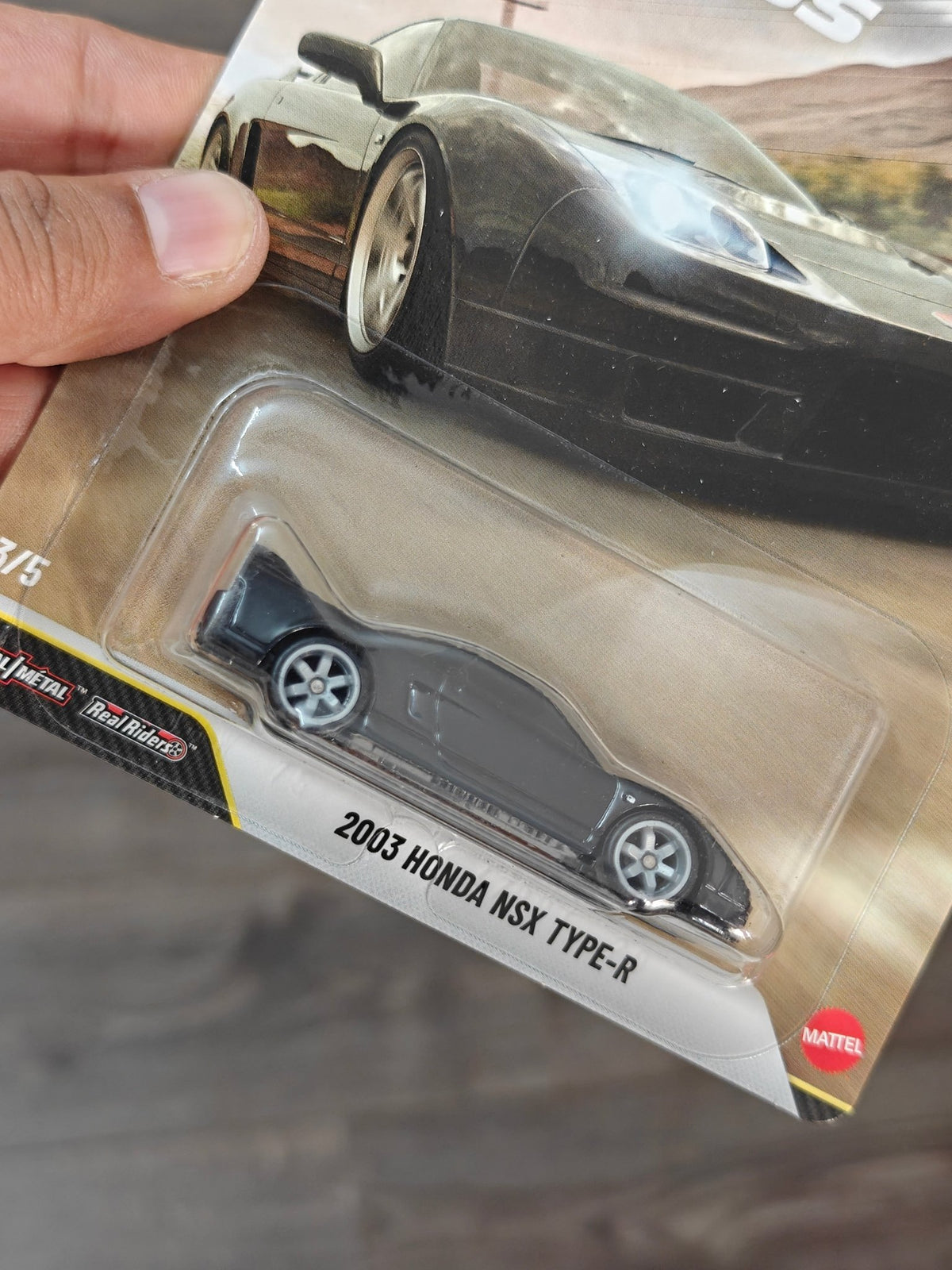 Premium Hot Wheels 2003 Honda NSX Type-R - Fast & Furious (Imported) - Kinder Logs