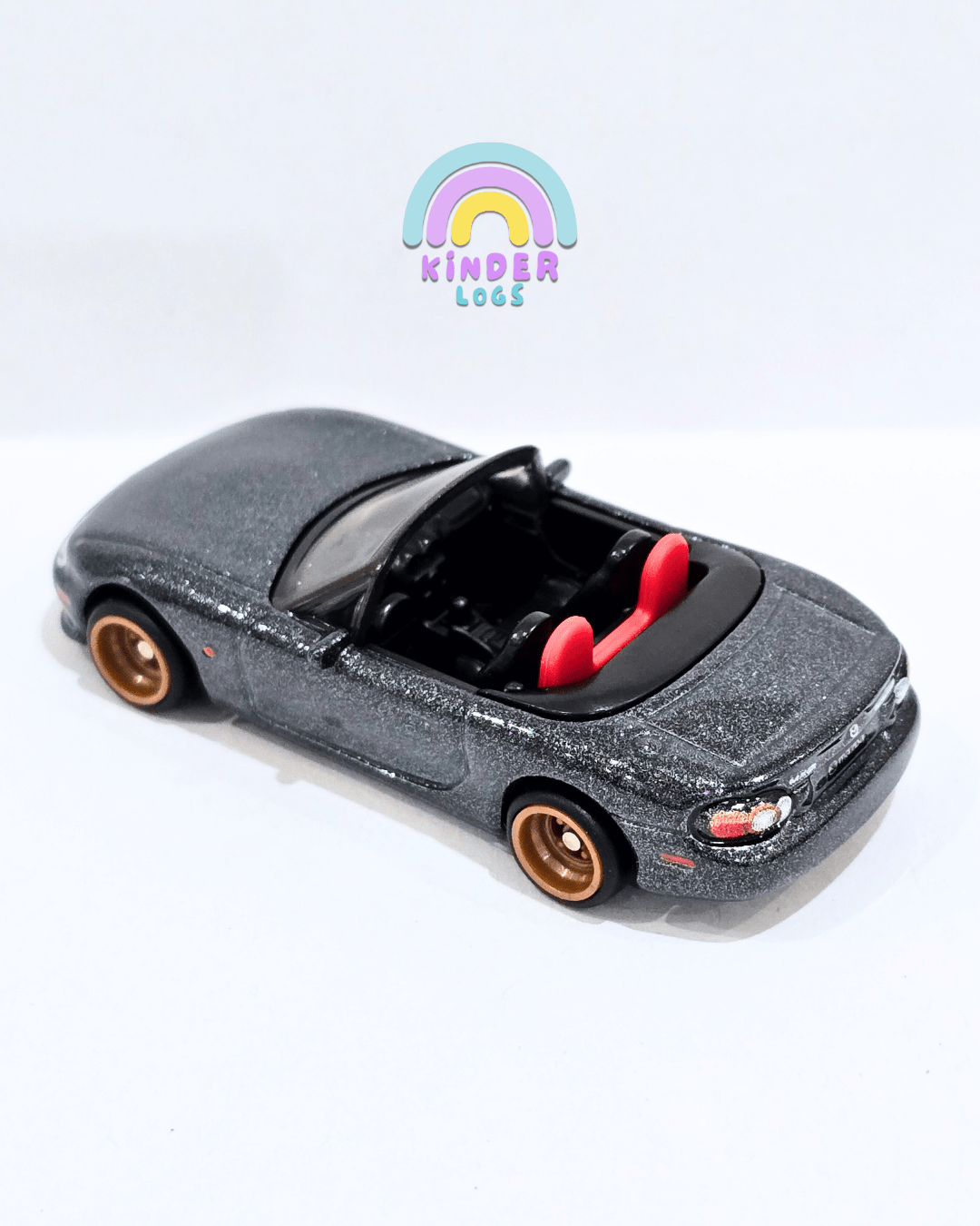 Premium Hot Wheels 2004 Mazda Mazdaspeed Miata (Uncarded) - Kinder Logs