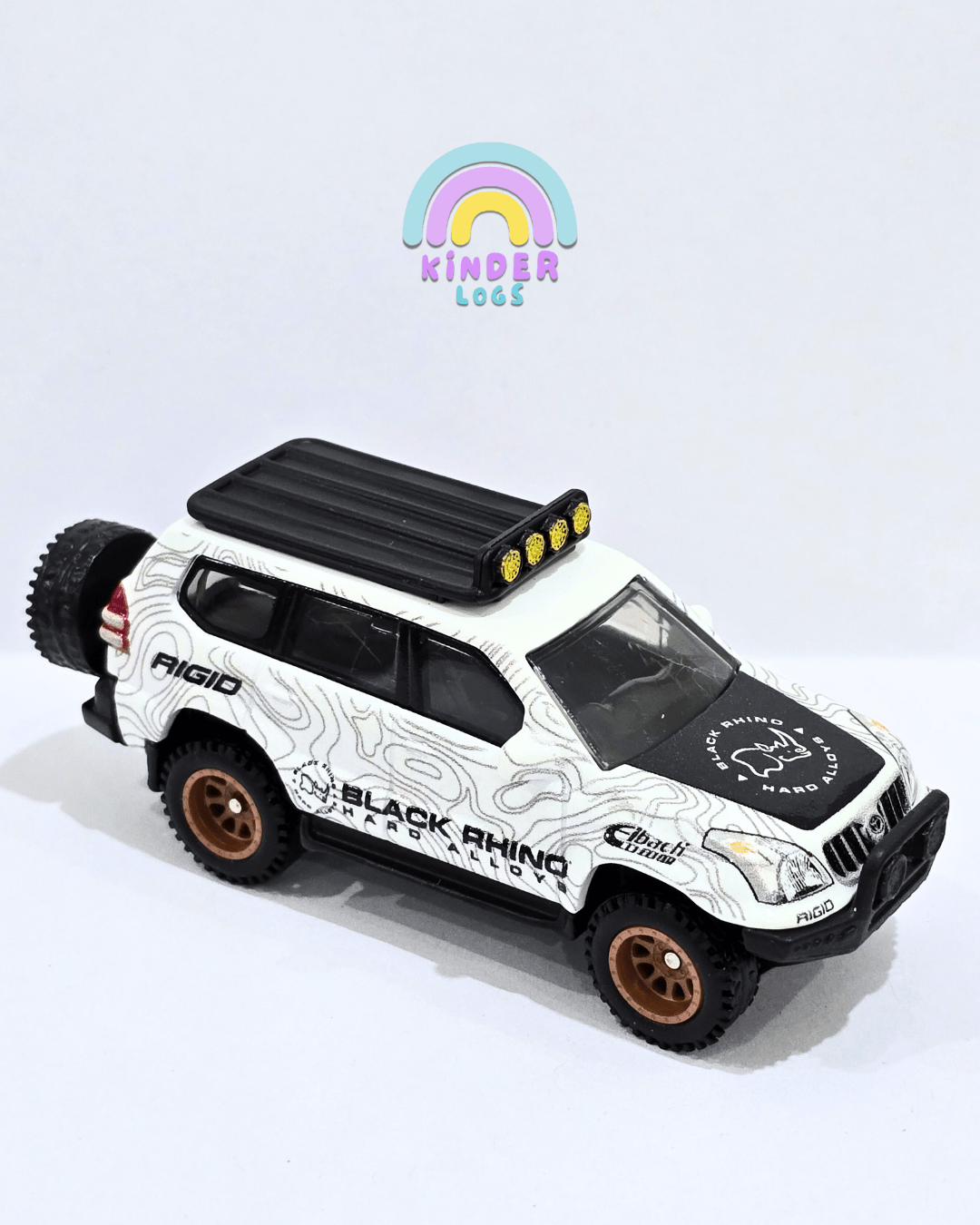 Premium Hot Wheels 2005 Toyota Land Cruiser Prado (Uncarded) - Kinder Logs