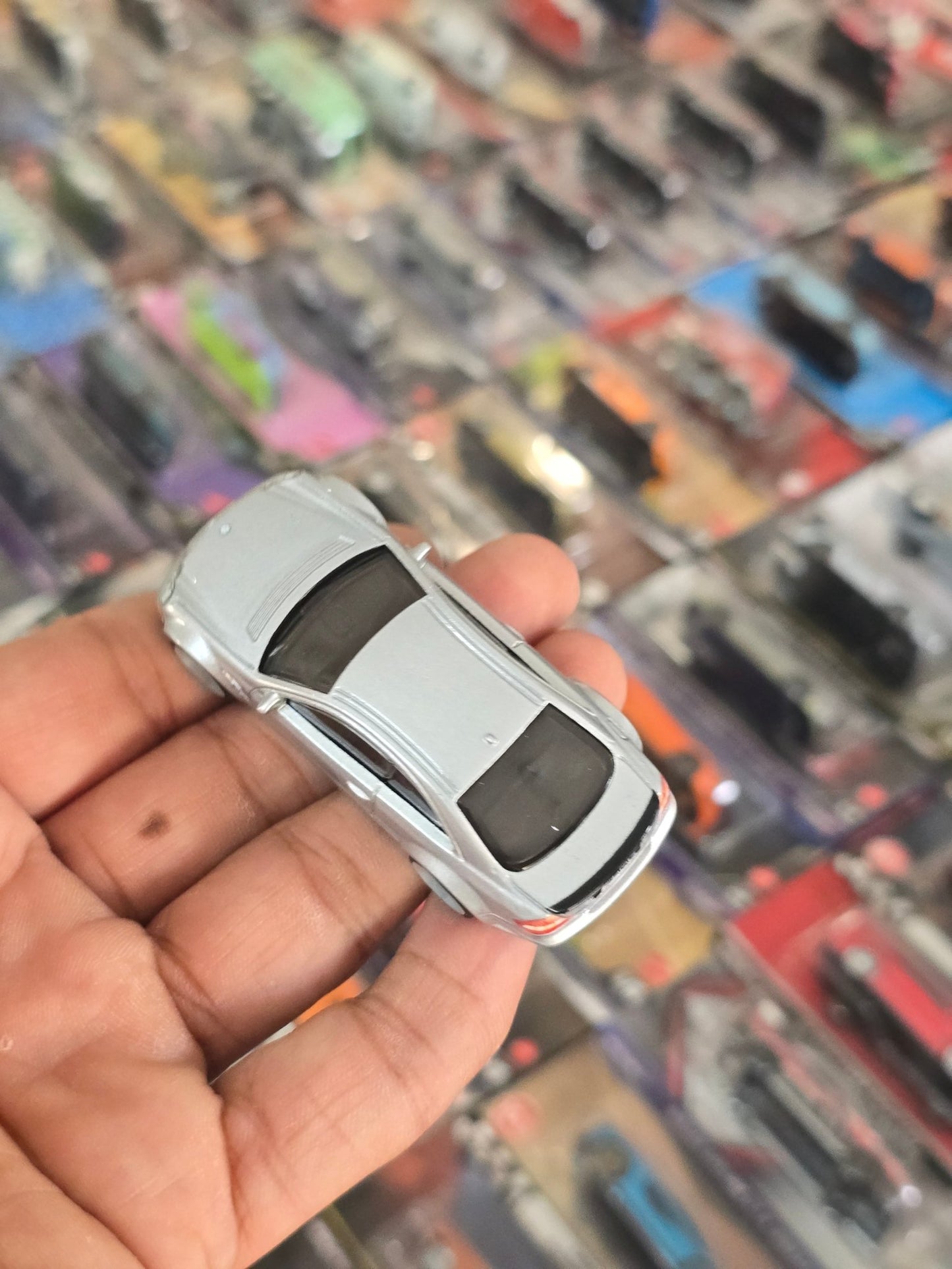 Premium Hot Wheels 2008 Mercedes - Benz CLK 63 AMG (Uncarded) - Kinder Logs