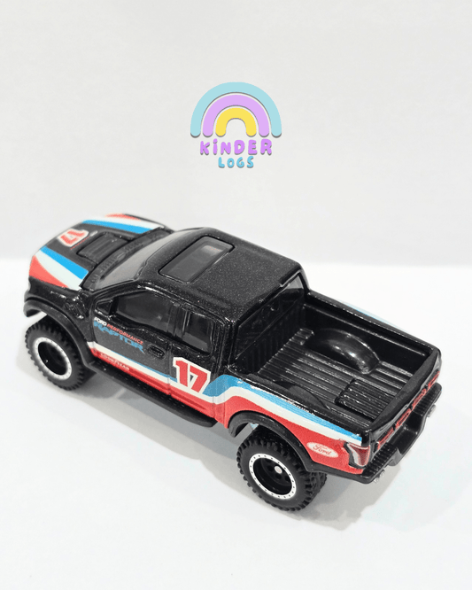Premium Hot Wheels 2017 Ford F - 150 Raptor (Imported) - Kinder Logs