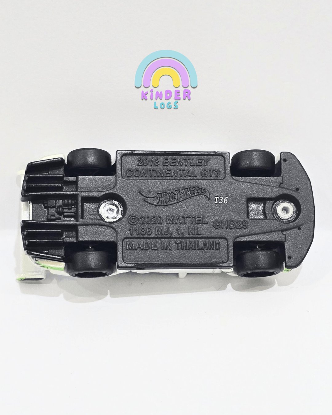 Premium Hot Wheels 2018 Bentley Continental GT3 (Uncarded) - Kinder Logs