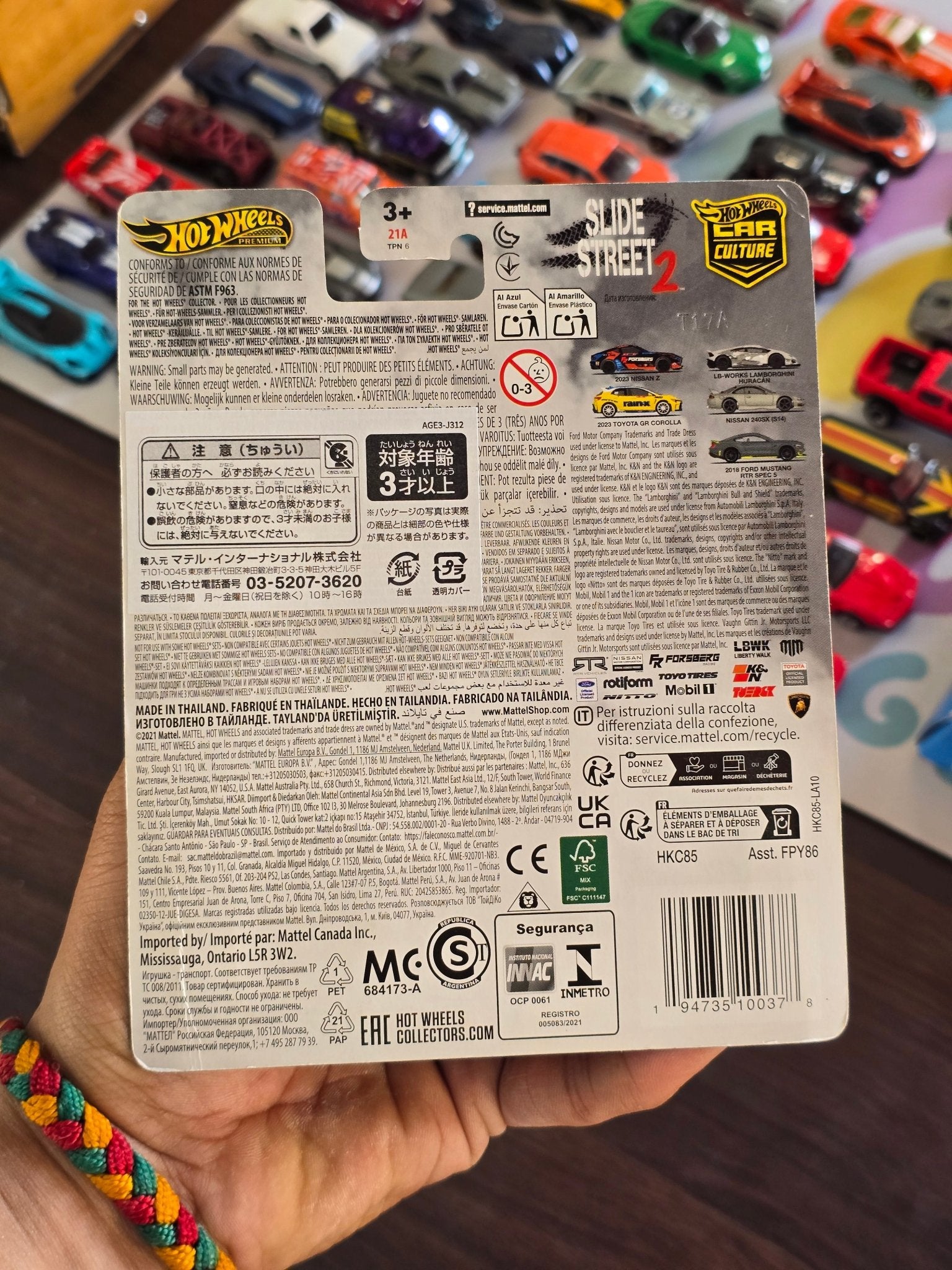 Premium Hot Wheels 2018 Ford Mustang RTR Spec 5 (Imported) - Kinder Logs