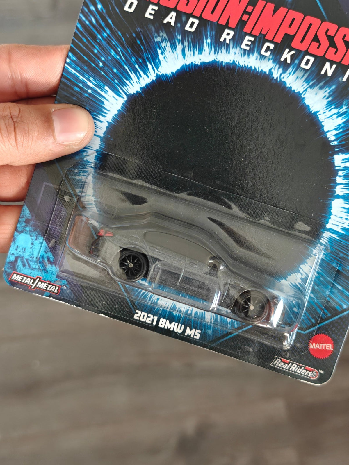 Premium Hot Wheels 2021 BMW M5 Mission Impossible Edition (Imported) - Kinder Logs