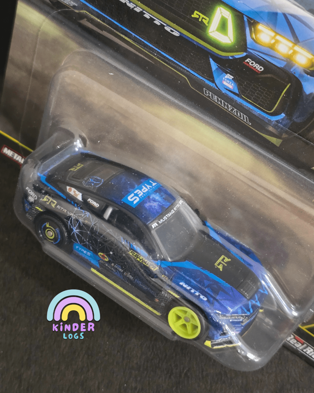 Premium Hot Wheels 2024 Ford Mustang RTR Spec 5 - FD - Circuit Legends (Imported) - Kinder Logs