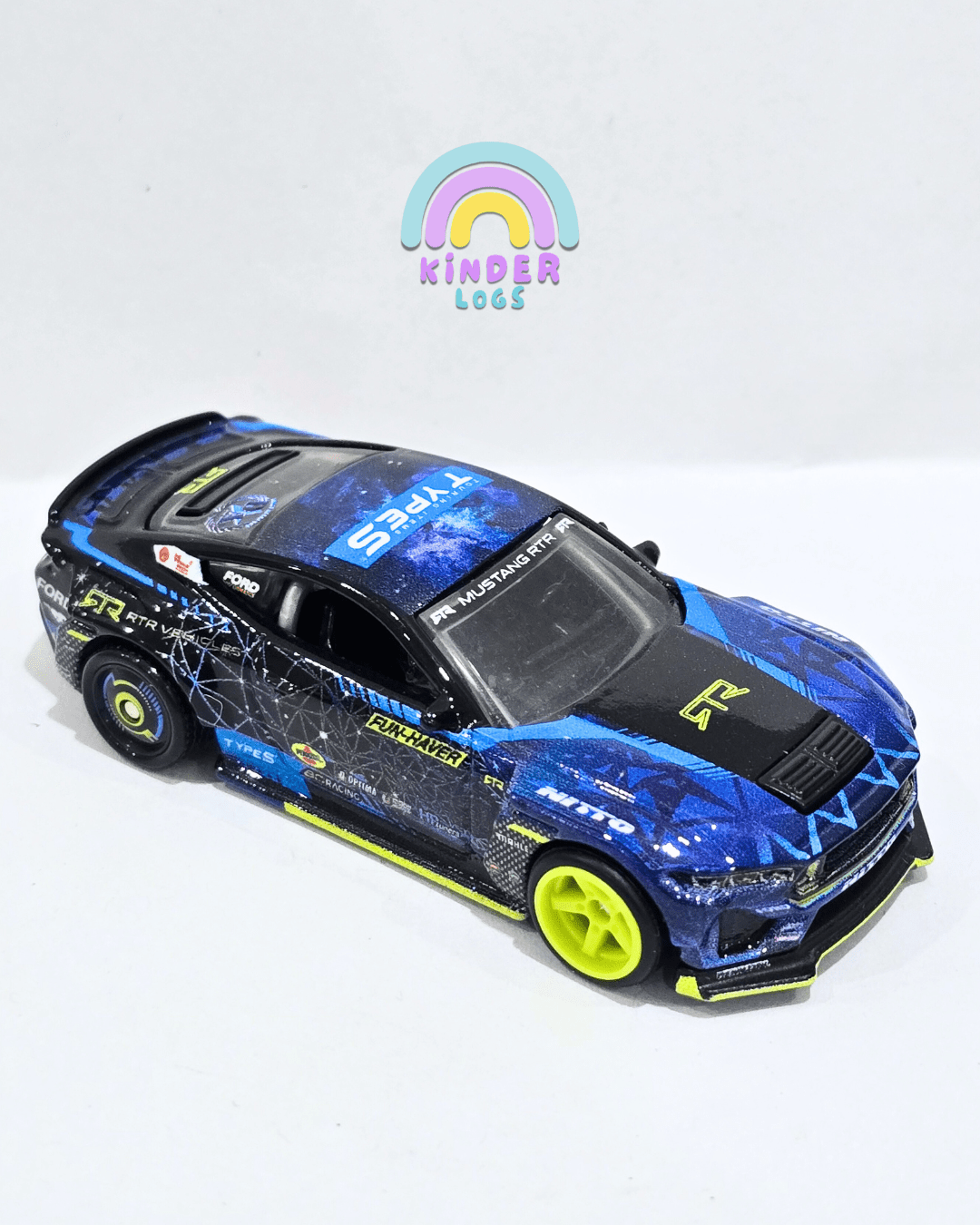 Premium Hot Wheels 2024 Ford Mustang RTR (Uncarded - New) - Kinder Logs