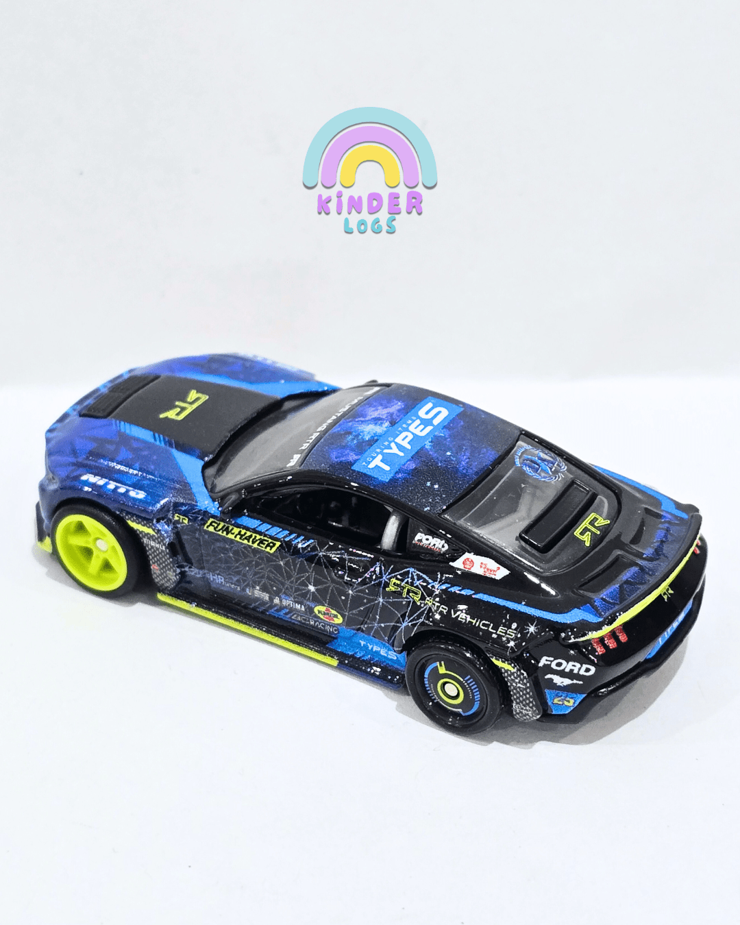 Premium Hot Wheels 2024 Ford Mustang RTR (Uncarded - New) - Kinder Logs