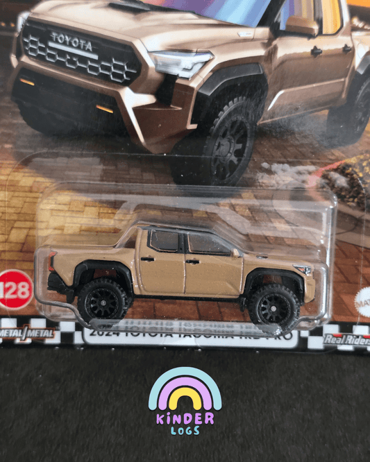 Premium Hot Wheels 2024 Toyota Tacoma TRD Pro - Boulevard 128 (Imported) - Kinder Logs