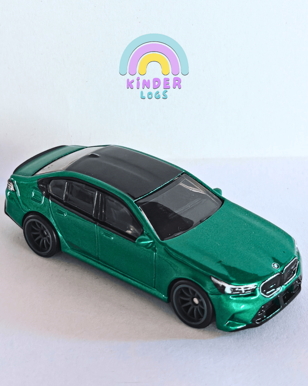 Premium Hot Wheels 2025 BMW M5 - Deutschland Design (Uncarded - New) - Kinder Logs