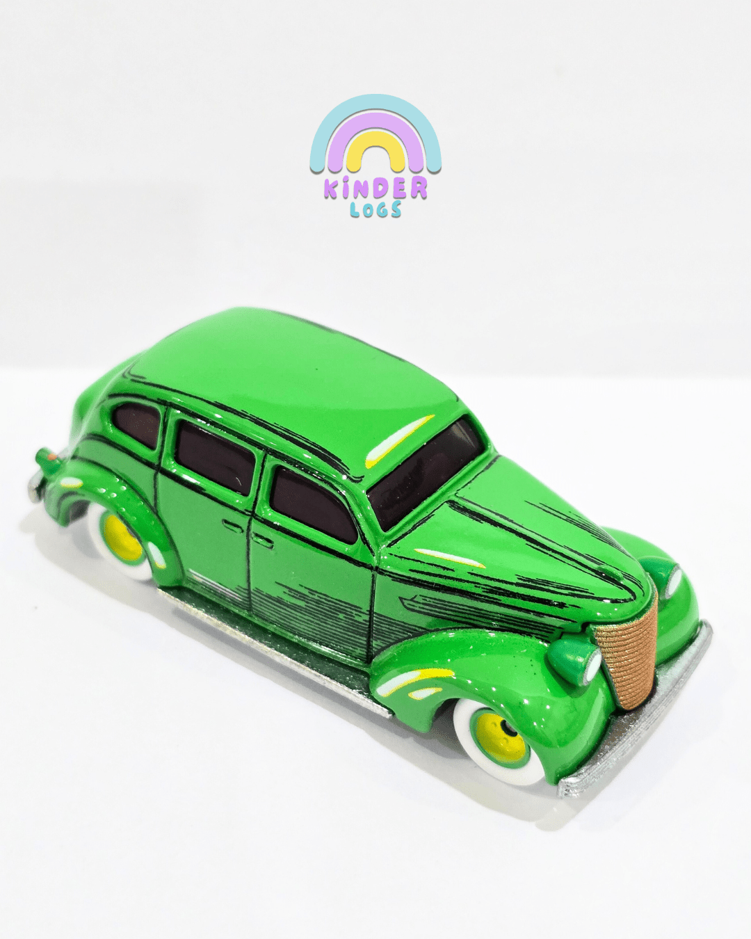 Premium Hot Wheels Action Comics #1 - Action Sedan (Uncarded) - Kinder Logs