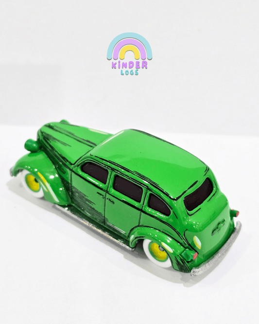 Premium Hot Wheels Action Comics #1 - Action Sedan (Uncarded) - Kinder Logs